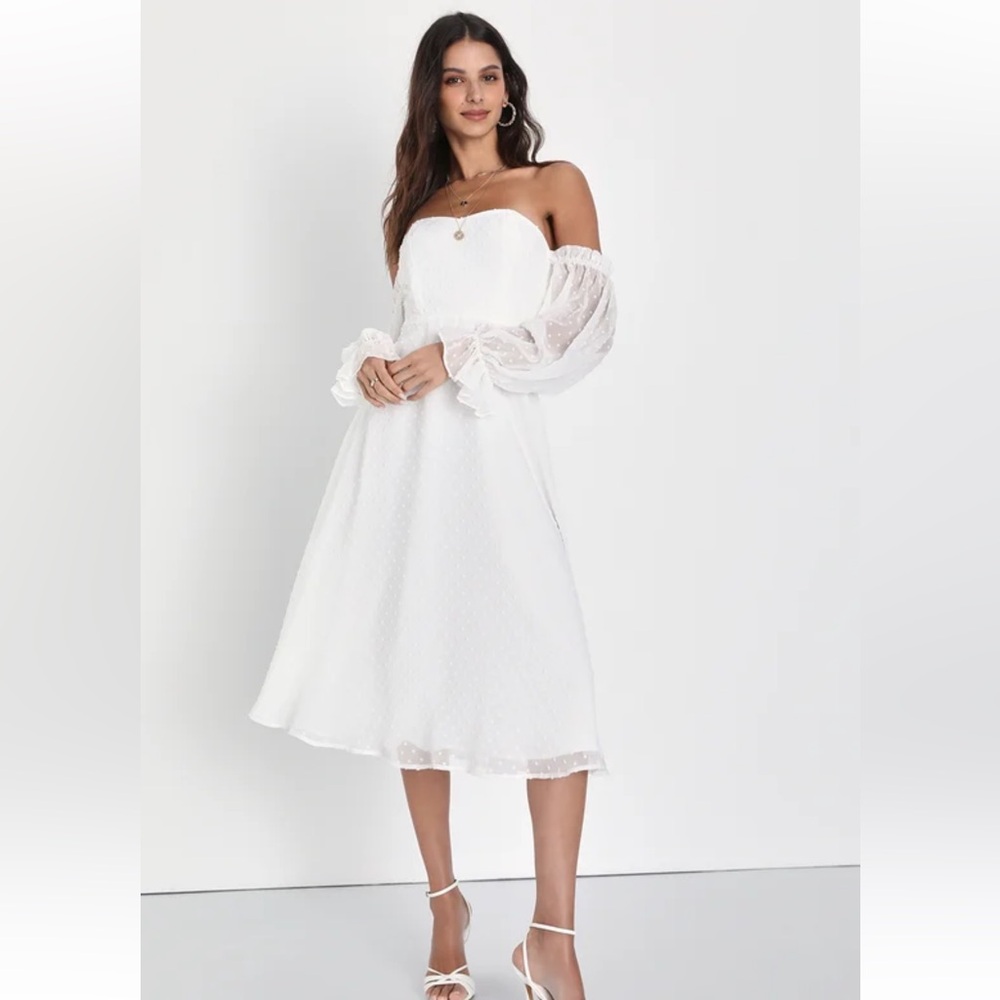 Lulu’s white dress!